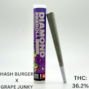 Oregrown | Diamond Infused PR 1.5g [I] | Hash Burger x Grape Junky