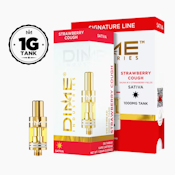 DIME INDUSTRIES - Cartridge - Strawberry Cough - Signature Line - 1G