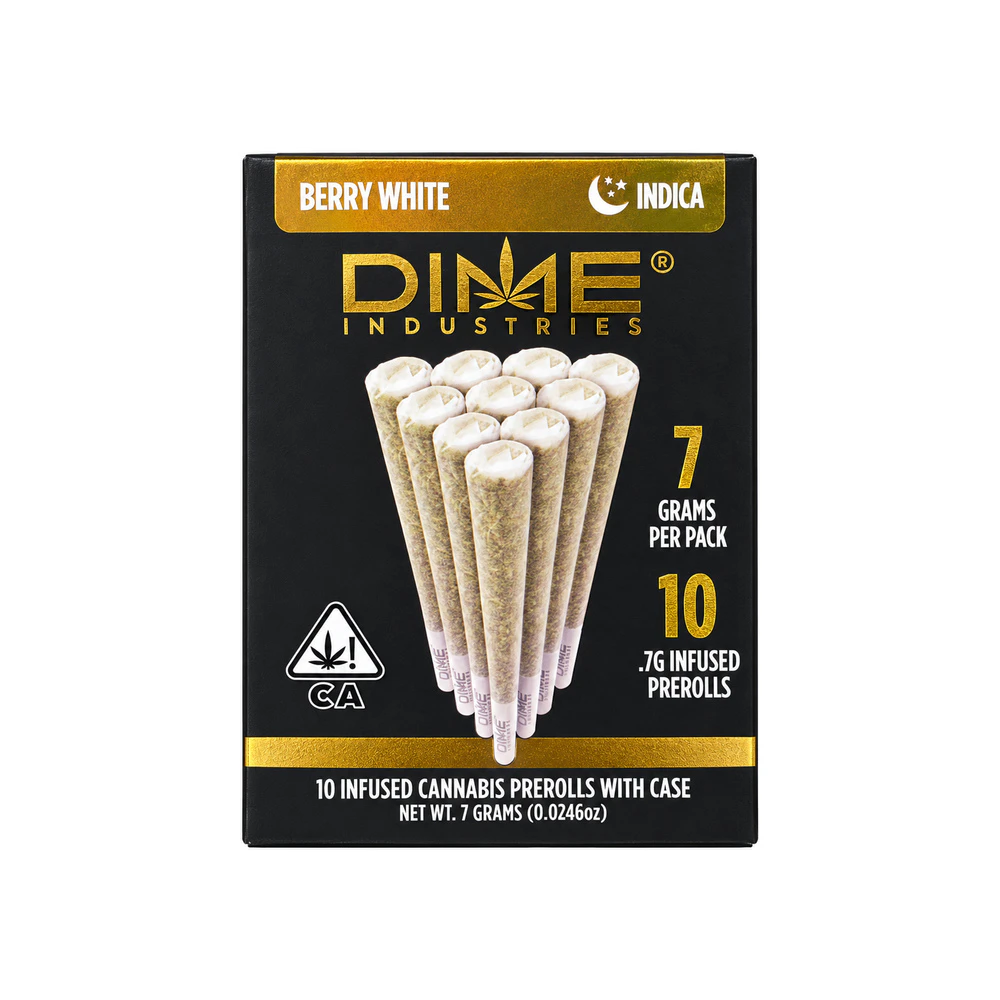 Dime Industries - BERRY WHITE INFUSED 0.7G (10PK) - DIME Main Image