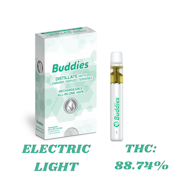 Buddies | 1g Distillate Disp [S] | Electric Light