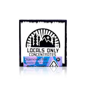 Locals Only Concentrates - Diamond Bar Wet Diamonds 1g