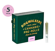 VELCROZ 5PK PREROLLS - DOGWALKERS - 1.75g