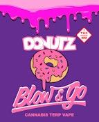 Blow & Go - Donutz ( hybrid/sativa)  - Disposable Vape - 1G