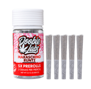 DOOBIE LABS - MARASCHINO RUNTZ PREROLLS 5PK - DOOBIE LABS- 2.5g