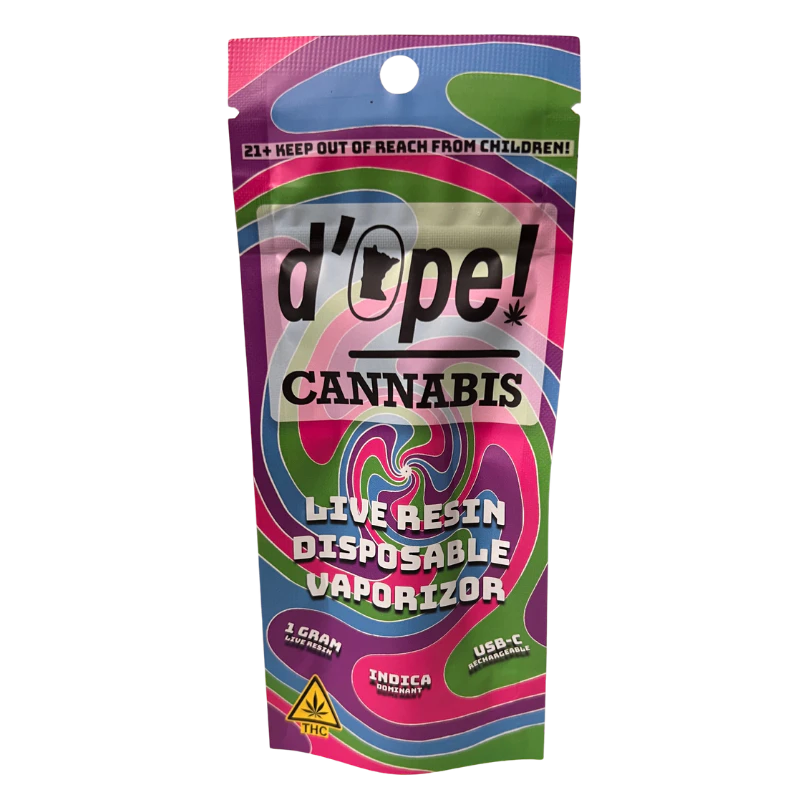 D'ope! Cannabis - DC Live Resin Disposable | Orion | 1g Main Image