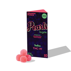 Gron | Edibles | Live Rosin PEARLS - Dragon Punch | 100mg, 10