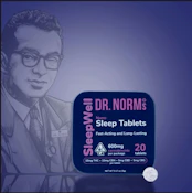 DR. NORM'S - Capsules - SleepWell - THC/CBN/CBD/CBG - 20CT- 600MG