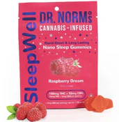 DR.NORM'S - Edible - Raspberry Dream - 2:1 THC:CBN - 10PK - 100MG