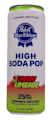 PABST BLUE RIBBON: Cherry Limeade 25mg High Soda Pop Single Can (H)