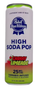 PABST BLUE RIBBON: Cherry Limeade 25mg High Soda Pop Single Can (H)