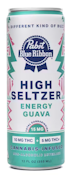 PABST BLUE RIBBON: Daytime Guava + THCv High Seltzer (10mg THC:5mg THCv) Single Can (S)