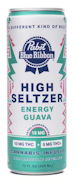 PABST BLUE RIBBON: Daytime Guava + THCv High Seltzer (10mg THC:5mg THCv) Single Can (S)