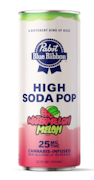 PABST BLUE RIBBON: Watermelon Melon 25mg High Soda (H) 