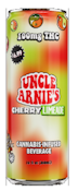 UNCLE ARNIE'S: Cherry Limeade Soda 100mg/12oz (H)
