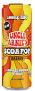 UNCLE ARNIE'S: Orange Soda 100mg/12oz (H)