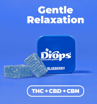 Edible - Blueberry - 1:2.5:10 - THC:CBN:CBD - Live Rosin - 2PK - 20MG