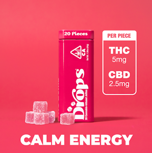 DROPS - Drops 1:2 Raspberry Gummies 20ct