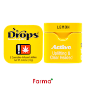 Drops Lemon Gummy Single 100mg