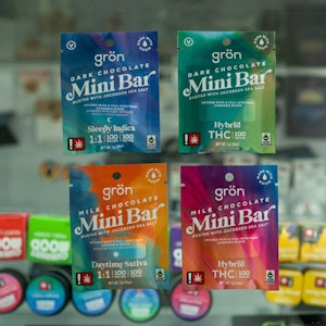 Grön - Milk Chocolate Mini 100mg- Gron