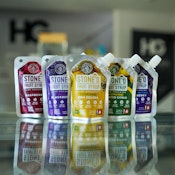 Stoned Syrup Blackberry Indica 250mg THC - Hapy Kitchen