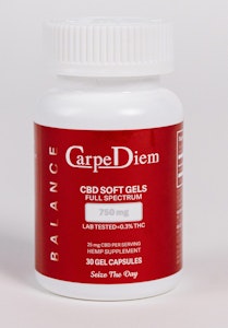 Carpe Diem - Carpe Diem - 750 mg CBD Soft Gels Balance