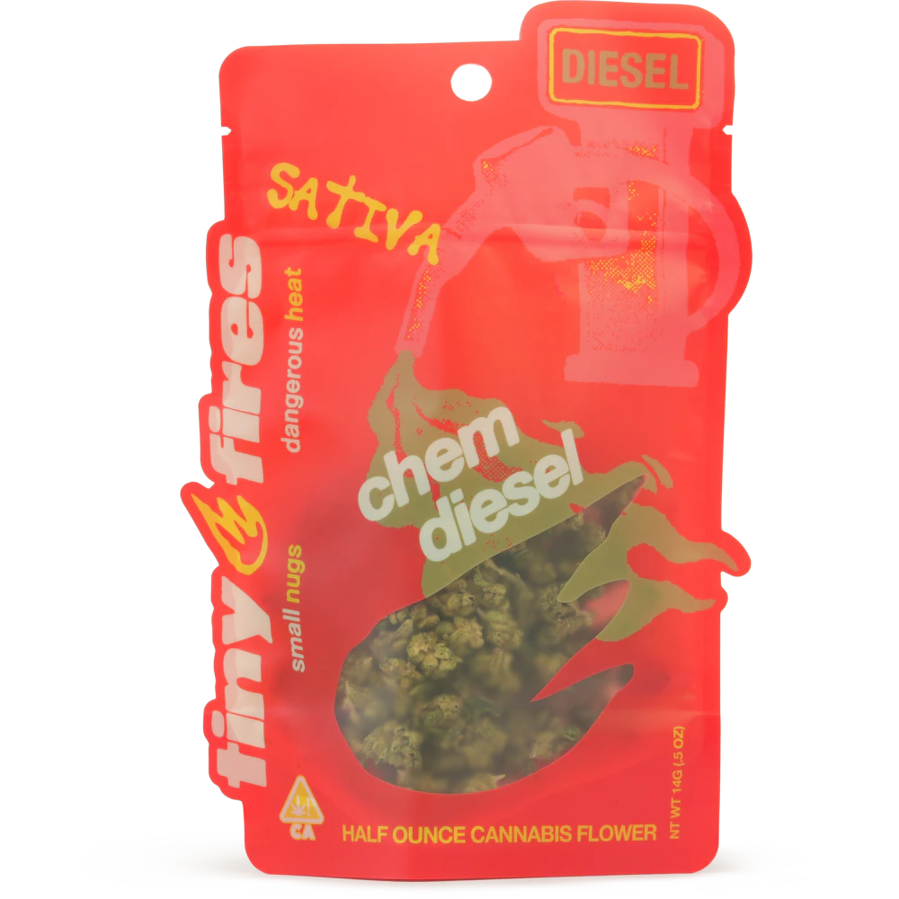 Tiny Fires - Tiny Fires Chem Diesel 14g Flower Main Image