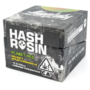 ALIEN LABS - Planet Red 1g Hash Rosin - Alien Labs