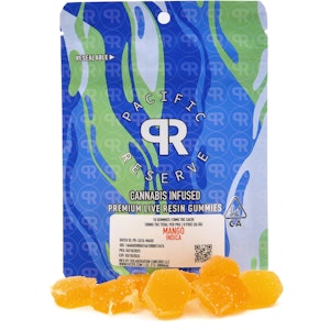 PACIFIC RESERVE - Mango 100mg 10 Pack Live Resin Gummies - Pacific Reserve