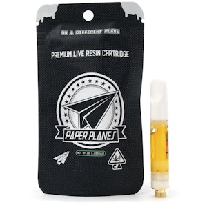 Paper Planes - Lemon Cherry Gelato 1g Live Resin Cart - Paper Planes