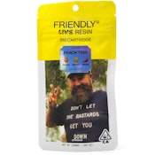 Peach Tree 1g Live Resin Cart - Friendly Brand