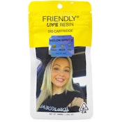 Melon Spritz 1g Live Resin Cart - Friendly Brand