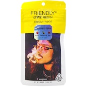 Twisted Piña 1g Live Resin Cart - Friendly Brand