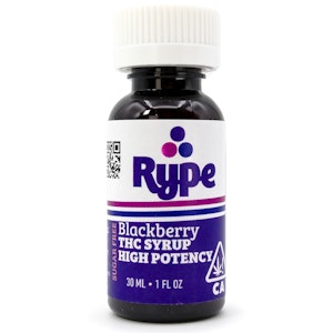 Rype - Sugar Free Blackberry 100mg Syrup - Rype