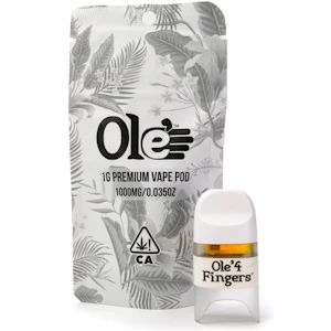 Ole'4 Fingers - Headband 1g Distillate Pod - Ole' 4 Fingers