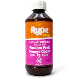 Rype - Passion Fruit Orange Guava 25mg 8oz Energy Drink - Rype