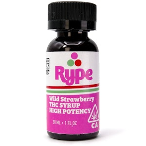 Rype - Wild Strawberry 100mg Syrup - Rype