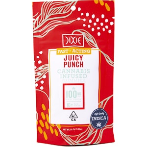 Dixie - Juicy Punch Fast-Acting 100mg 10 Pack Gummies - Dixie