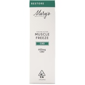 Muscle Freeze Restore 600mg CBD Roll-On Topical - Mary's Medicinals