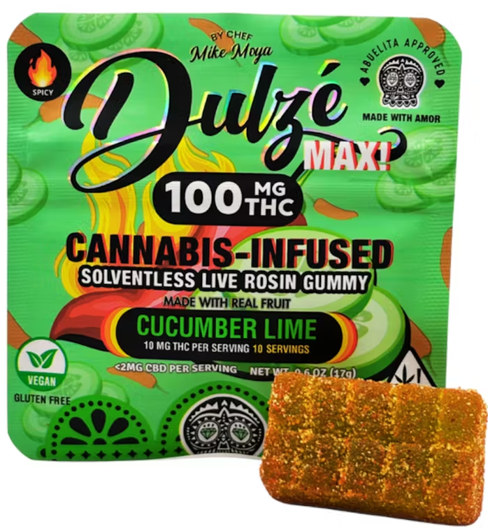Rosin Gummy Cucumber Lime