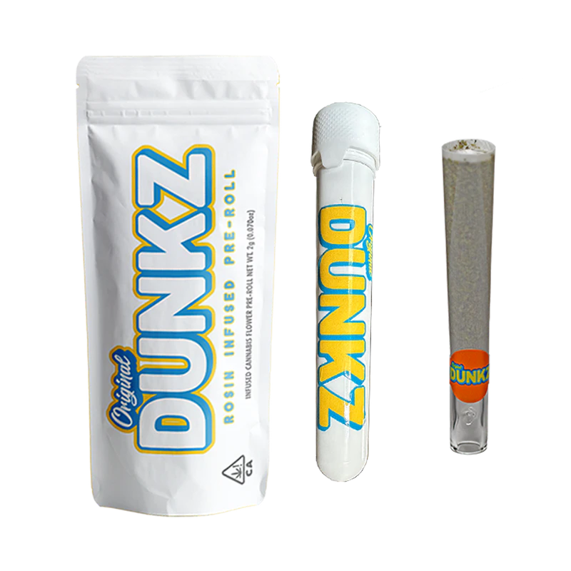 Dunkz - Infused Preroll - Lemon Tart Pucker x L'mosa Melon - 2g (SH) - Dunkz Main Image