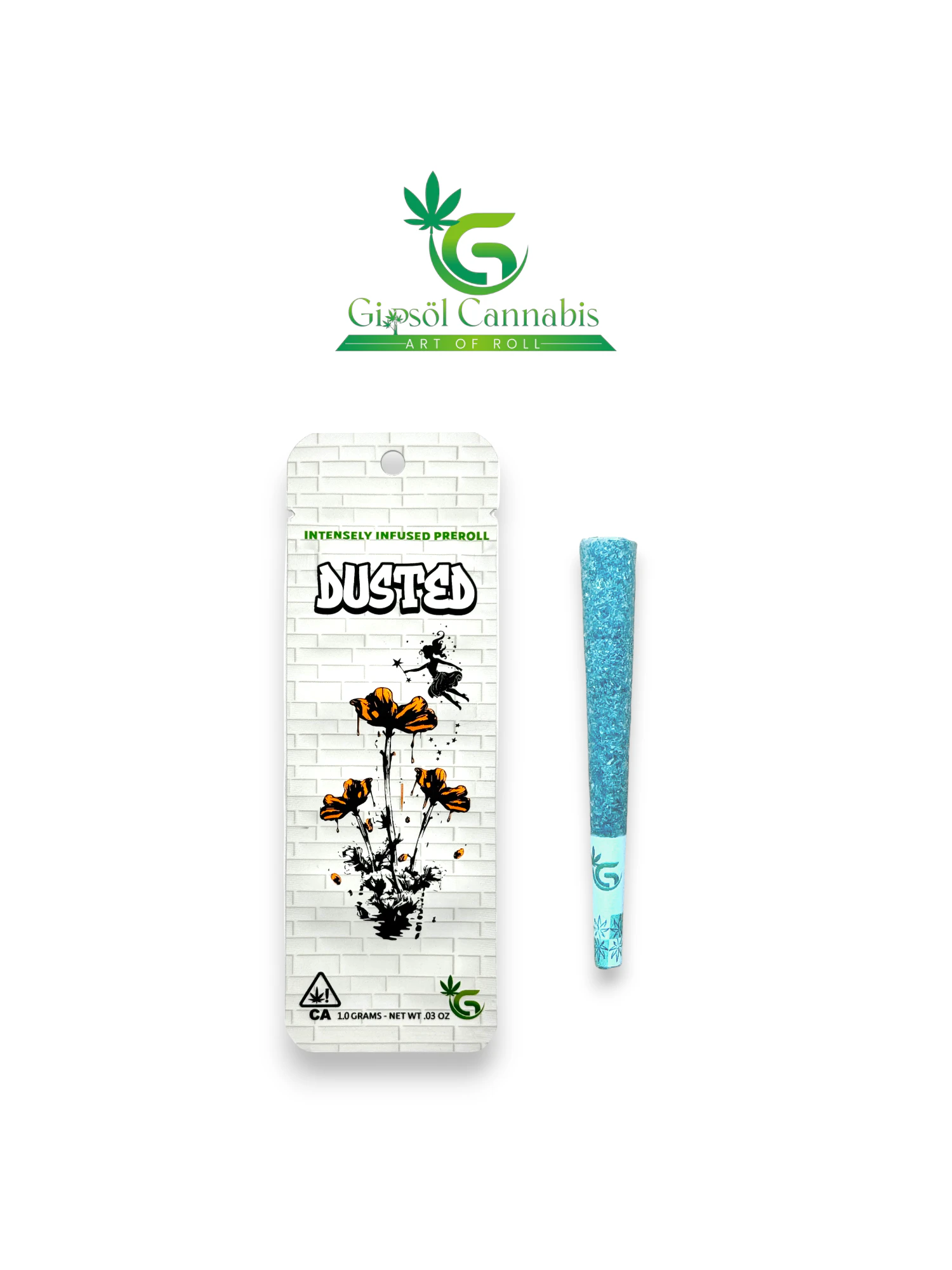 Gipsol LLC - Dusted - Mochi Gelato Infused Pre-Roll 1G Main Image