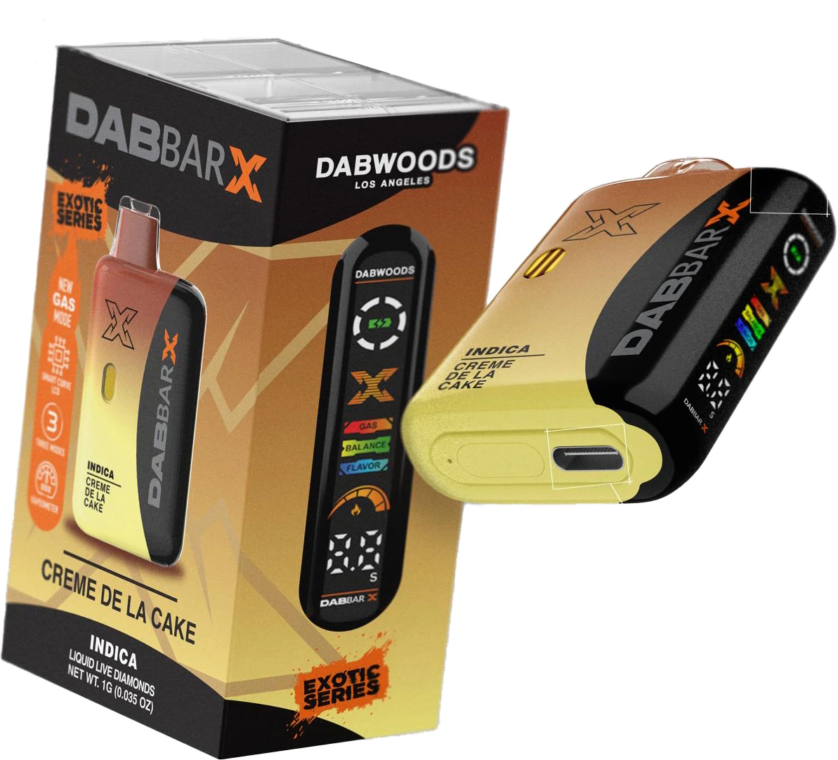 Dabwoods - DABBAR X |Crème De La Cake | All-In-One Main Image