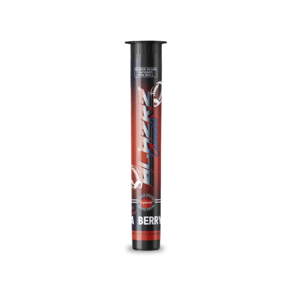 Blazrz - Da Berrys 1g Infused Preroll - BLAZRZ Main Image