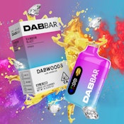 Dabwoods - AIO - DabBar - Rainbow Blast Liquid Live Diamonds Vape Pod - 1G