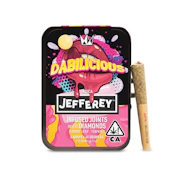 West Coast Cure - Dabilicious Jeffery Infused Preroll 5pk 3.25g