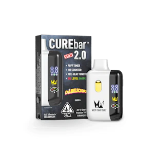 West Coast Cure - WCC | Disposable | CUREbar | Dabilicious | 1g