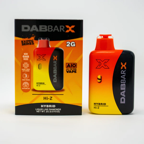 Dabbar - Hi-Z Live Diamonds 2G AIO Vape Main Image
