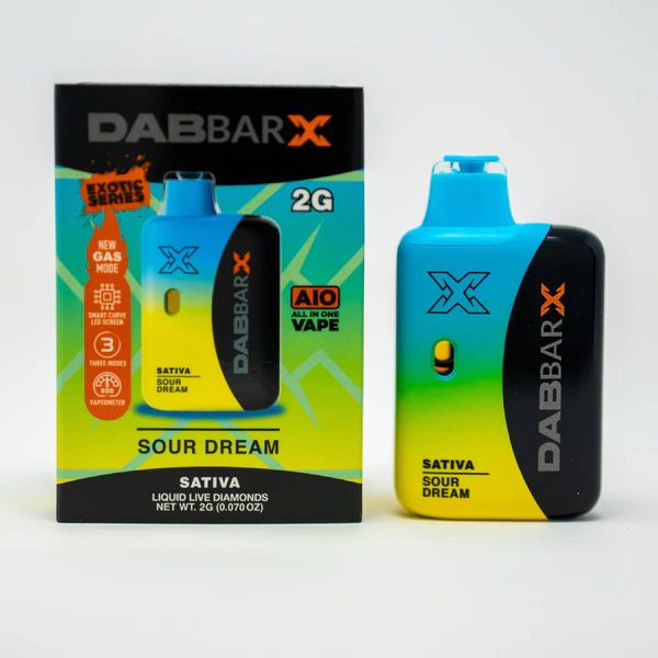 Dabbar - Sour Dream Live Diamonds 2G AIO Vape Main Image