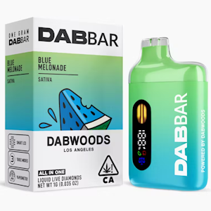 DABWOODS - Dabwoods - 1g LQD DabBar - Blue Melonade