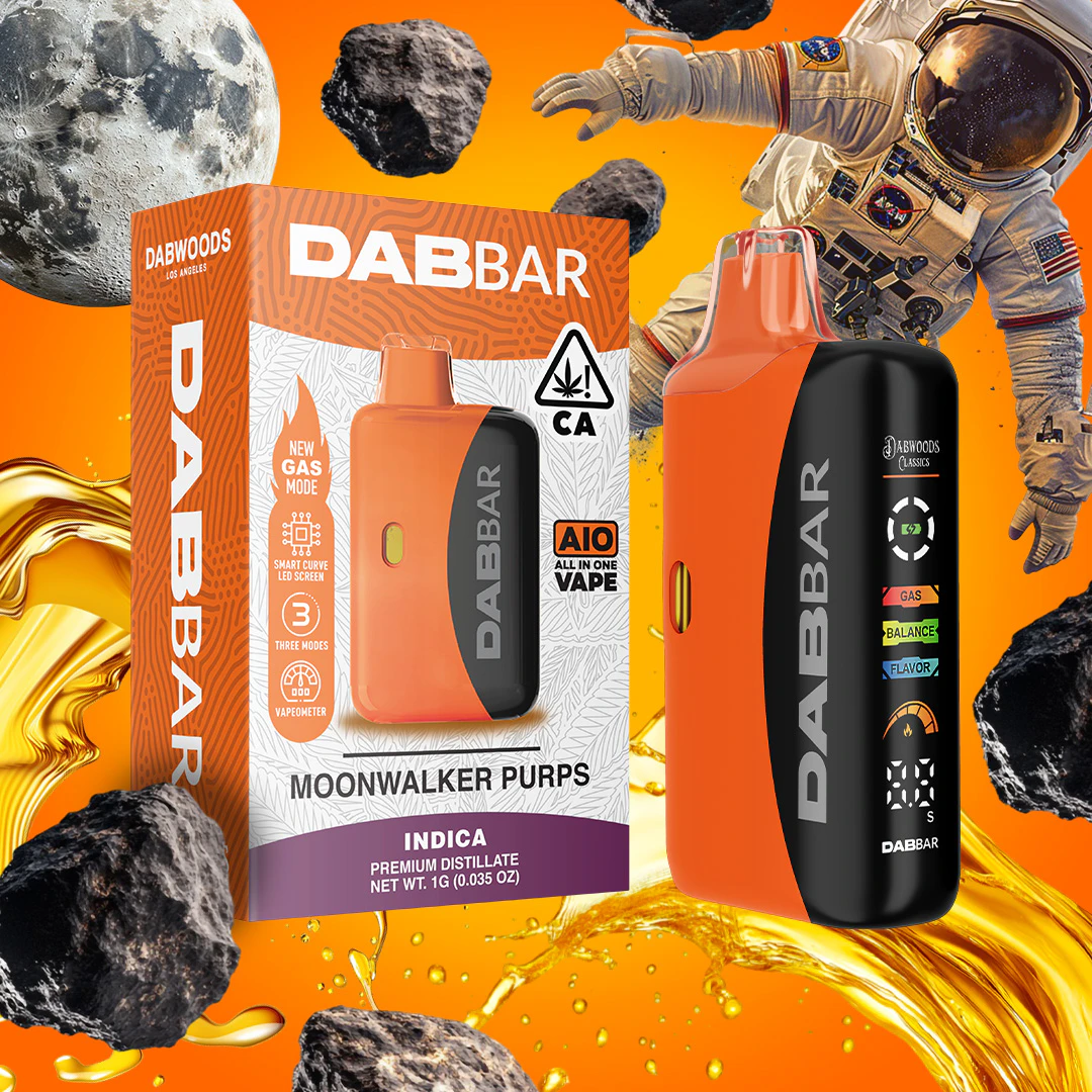 Dabwoods - Dabwoods - 1g Premium Distillate DabBar - Moonwalker Purps Main Image
